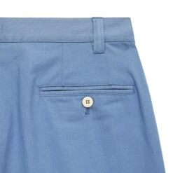 Men's Pleated Relaxed Fit Cotton Twill Trousers -Clothing Store color blue 3 3394b1c5 73cc 4b21 8016 b1a48e664af8