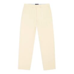 Men's Cotton Trim Fit Twill Trousers -Clothing Store color cream 1 f57667e8 85e5 494c a53e f329c768fc60