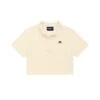 Women's Cropped Terry Cloth Polo -Clothing Store color cream 1 fa5ca207 498e 454e 823c 8c1d911427fe
