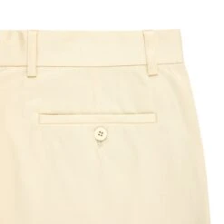 Men's Cotton Trim Fit Twill Trousers -Clothing Store color cream 3 d3829751 1da6 4a72 b245 ebeece57792d