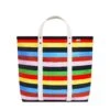 Rowing Blazers X J.Stark Woodbine Tote Bag -Clothing Store color croquet stripe 1