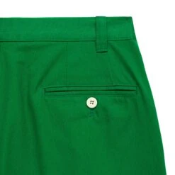 Men's Pleated Relaxed Fit Cotton Twill Trousers -Clothing Store color green 3 8d64c35b e8d1 4145 b472 b7dc0e5d76c9