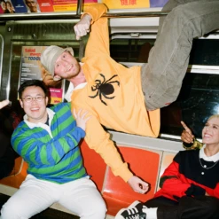 Hockney Stripe #1 Rugby -Clothing Store color green blue stripe 4