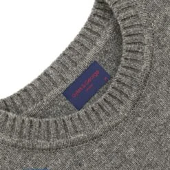 Gyles & George Men's "I'm A Luxury" Sweater 35 Gyles & George Men's "I'm A Luxury" Sweater -Clothing Store color grey 5