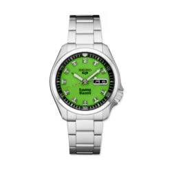 Rowing Blazers X Seiko 5 Sports Watch (Limited Edition 2022) -Clothing Store color lime 1