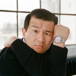 Rowing Blazers X Seiko 5 Sports Watch (Limited Edition 2023) -Clothing Store color pink 12