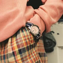 Rowing Blazers X Seiko 5 Sports Watch (Limited Edition 2023) -Clothing Store color pink 9 171d2ad6 9fb6 4ed6 8637 9aa265fcc62e