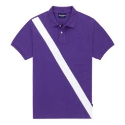 Harriman Satin-Stripe Polo Shirt 32 Harriman Satin-Stripe Polo Shirt -Clothing Store color purple 1 a48477b3 8fa6 4a1f bfd1 f147514946f4