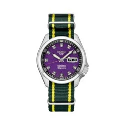 Rowing Blazers X Seiko 5 Sports Watch (Limited Edition 2023) -Clothing Store color purple 2 304c482b 23fe 46bd 98da 66107c06ecb3