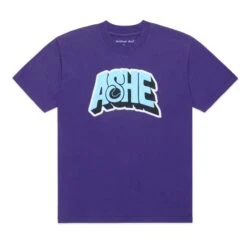 Ashe "Hope" Graphic Tee 14 Ashe "Hope" Graphic Tee -Clothing Store color purple sky 1