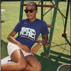 Ashe "Hope" Graphic Tee 16 Ashe "Hope" Graphic Tee -Clothing Store color purple sky 3