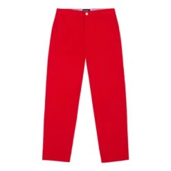 Men's Cotton Trim Fit Twill Trousers -Clothing Store color red 1 b8efb0e8 dcf9 4800 8621 4ccc727416c6