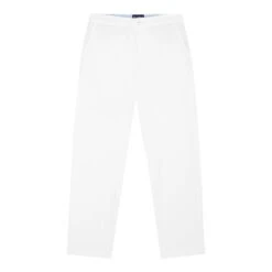 Men's Cotton Trim Fit Twill Trousers -Clothing Store color white 1 08670173 7892 4048 a563 6105b5c4680e