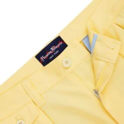 Men's Pleated Relaxed Fit Cotton Twill Trousers -Clothing Store color yellow 1 cda65009 6d41 48a4 bc11 3813f77c1787