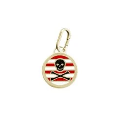 Jessica Biales Skull & Bones Charm Pendant