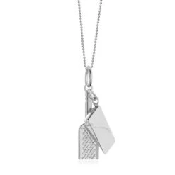 Parmesan Cheese & Grater Charm 7 Parmesan Cheese & Grater Charm -Clothing Store silver italy cheese grater charm necklace jet set candy